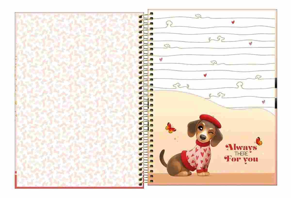 CADERNO 10X1 COLEGIAL BROWNIE